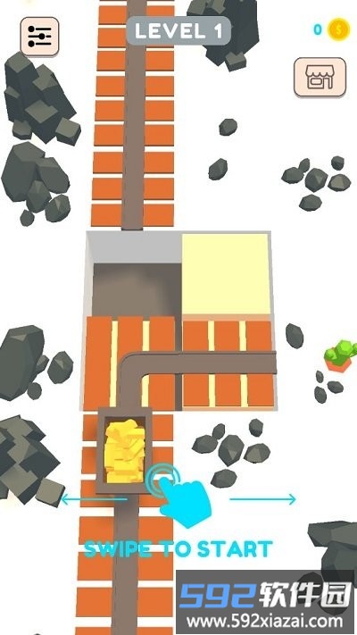 铁路迷宫大师游戏(Railroad Maze Mastery)截图2