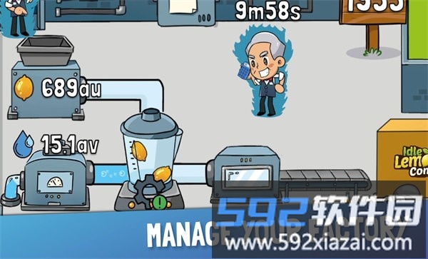 空闲柠檬水大亨帝国手机版截图2