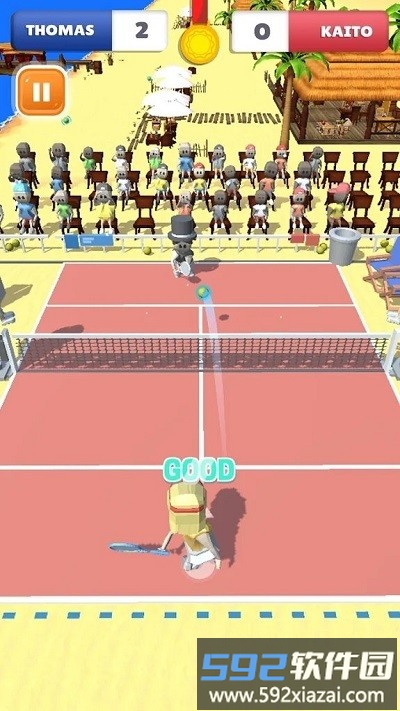 网球大师挑战赛游戏(fun tennis)截图2