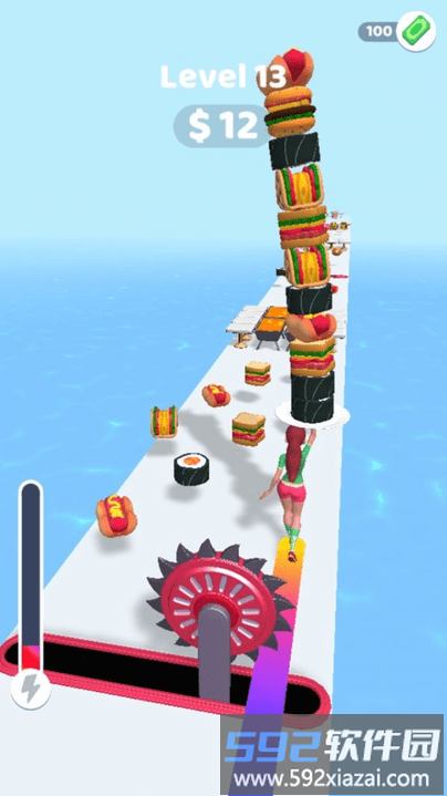 我要叠汉堡小游戏截图1
