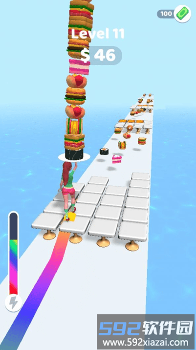 我要叠汉堡小游戏截图2