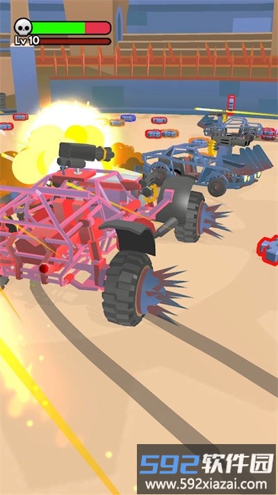 汽车堆栈竞技场游戏(car stack arena)截图3