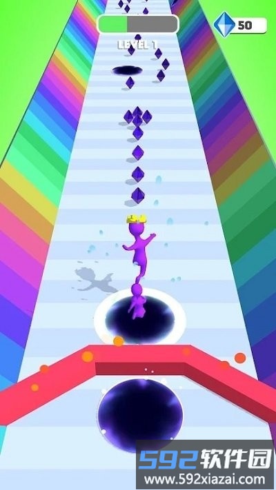 传送门跑酷游戏(portal run)截图3