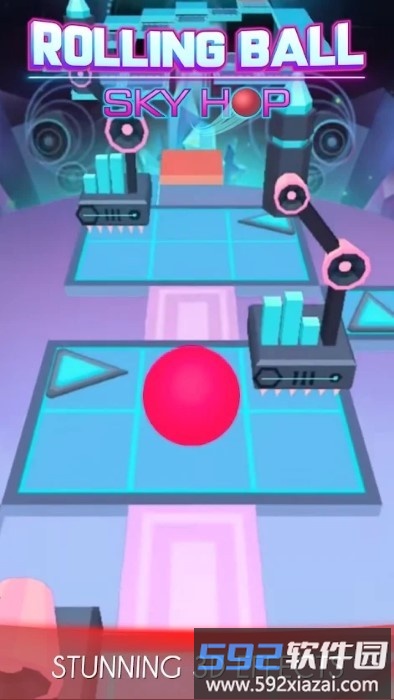 滚动的天空球游戏截图2