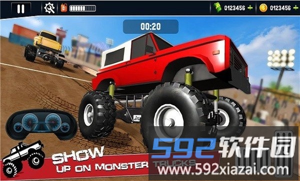 大脚车拔河模拟器手机版截图1