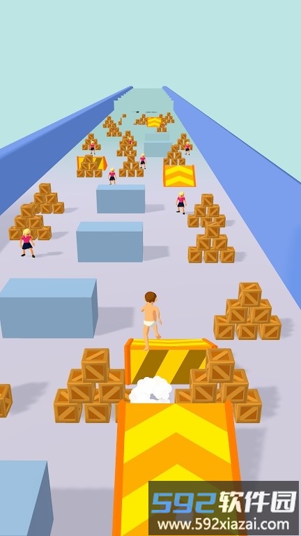 达西冲刺游戏(dashy rush)截图1