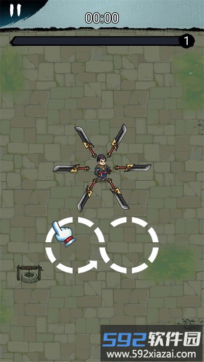 鸠摩智的飞刀小游戏截图1