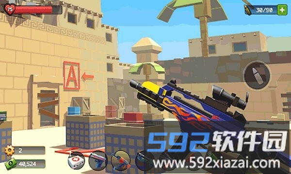 像素方块枪手机版截图2