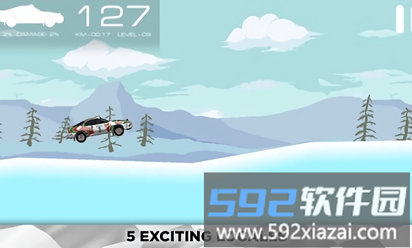 像素拉力赛游戏截图2