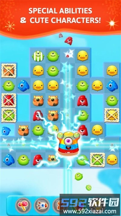 怪物表情连接小游戏截图2