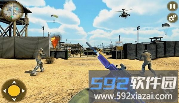 暴击大战行动游戏(cover gun strike modren fps game)截图3