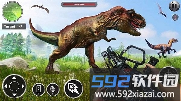 野生恐龙狩猎3d最新版(wid animal hunting)截图1