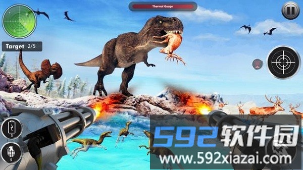 野生恐龙狩猎3d最新版(wid animal hunting)截图2