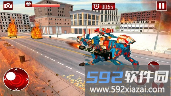 警犬变形机器人手游截图1