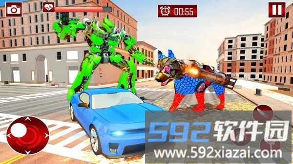 警犬变形机器人手游截图4