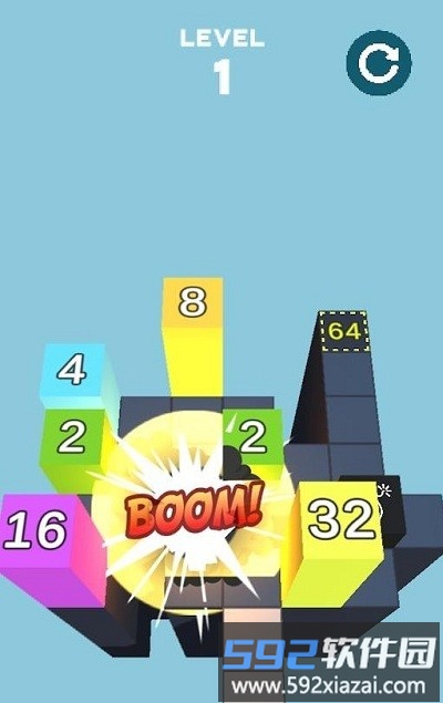 果冻数字块游戏(perfect number 3d)截图1
