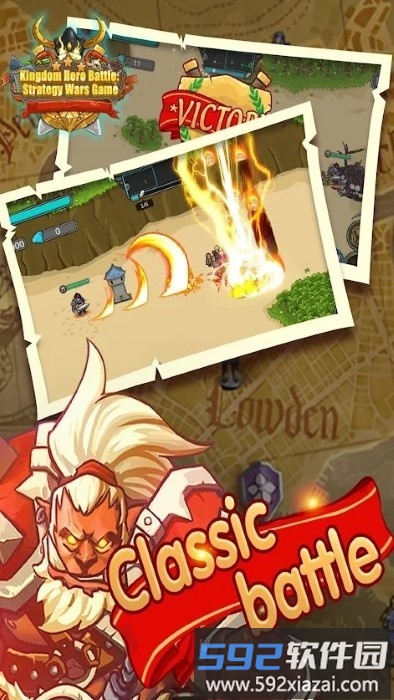 王国英雄之战游戏(kingdom hero battle)截图1