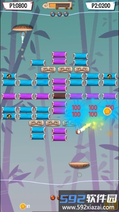 多砖破碎机游戏截图1
