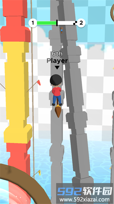 扫帚竞赛小游戏(broomrace)截图1