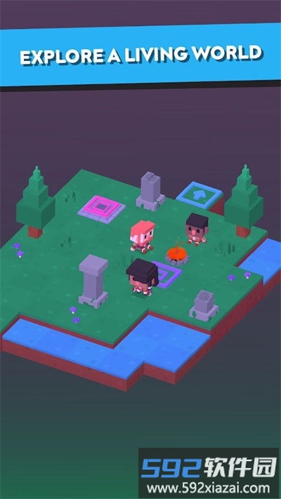 英雄幻想世界手游(blocky world)截图2