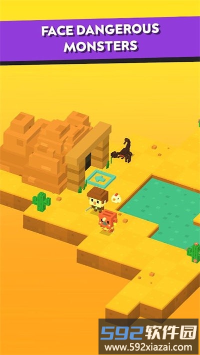 英雄幻想世界手游(blocky world)截图3