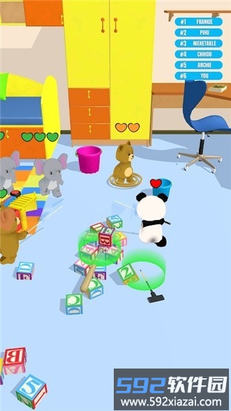 玩具动物战斗(toys fight! bears and rabbits)截图2