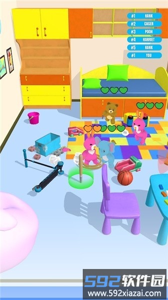 玩具动物战斗(toys fight! bears and rabbits)截图3