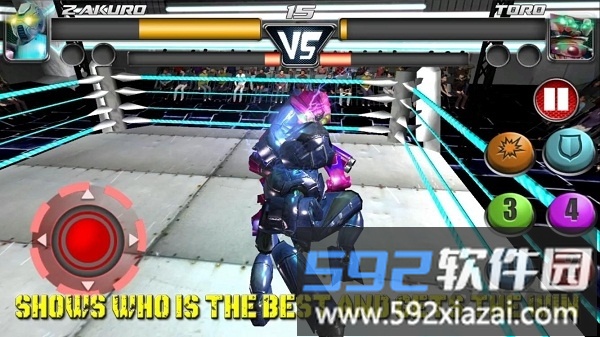 钢铁街霸手游截图2