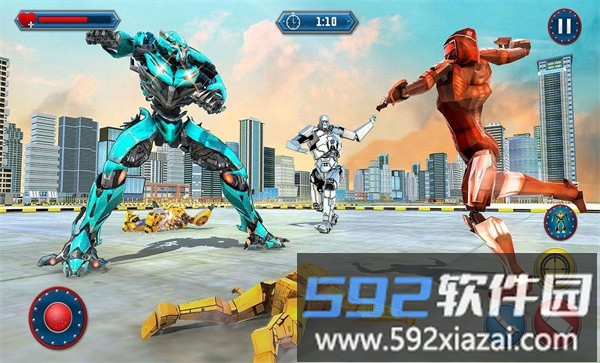 鲨鱼变形金刚大战手机版截图1