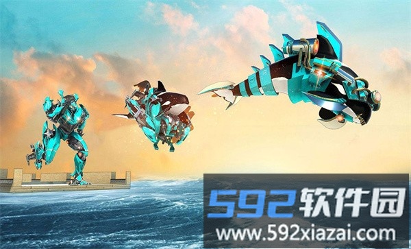 鲨鱼变形金刚大战手机版截图3