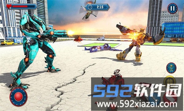 鲨鱼变形金刚大战手机版截图4