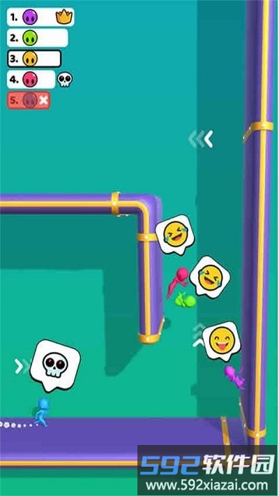 火柴人人跑酷游戏截图3