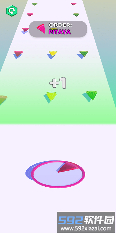 摆盘快跑游戏(slices runner)截图3