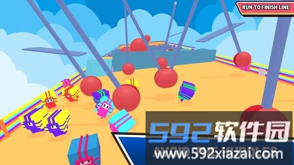 终极秋季翻转淘汰赛游戏(fall royale 3d)截图2