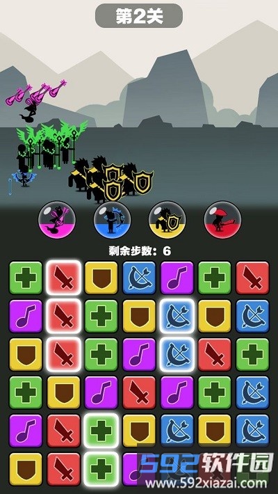 迷你勇士消除游戏截图4