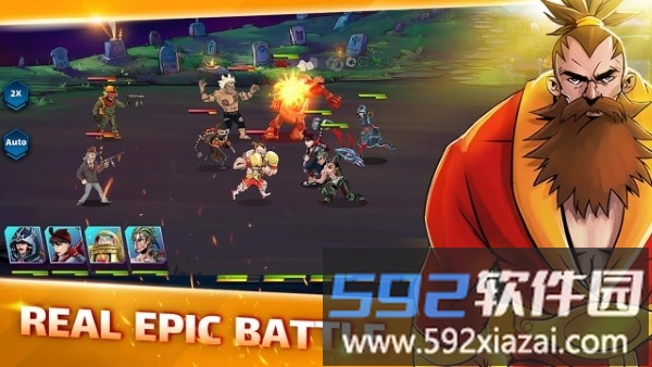 先锋真正的超级英雄之战游戏