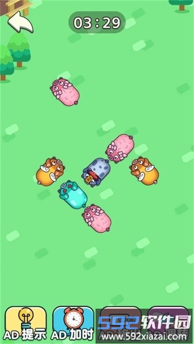 猪猪快让开小游戏截图2