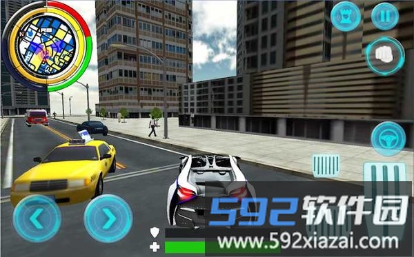 绳索英雄蜘蛛黑帮犯罪城游戏截图2