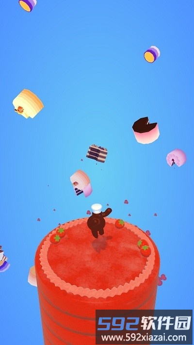 蛋糕保镖游戏(cakebouncer)截图1