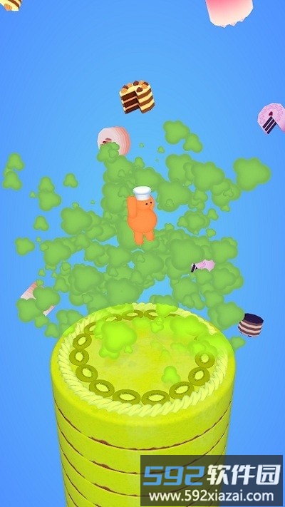 蛋糕保镖游戏(cakebouncer)截图3