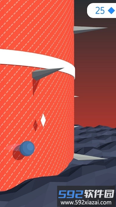 旋转螺旋塔小游戏截图2