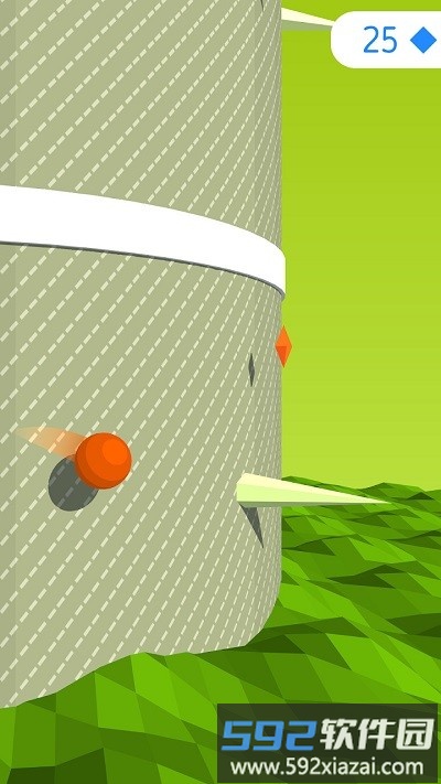 旋转螺旋塔小游戏截图4