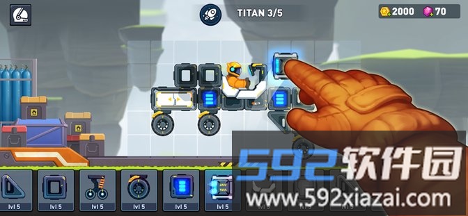 越野太空车2破解版1.5.0(Rovercraft 2)截图1