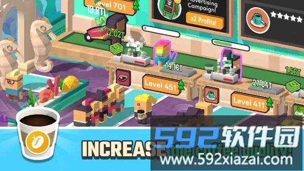 空闲咖啡公司手游截图3