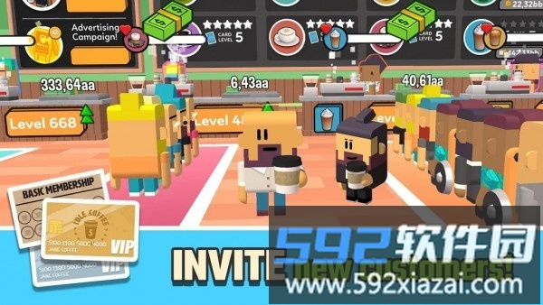 空闲咖啡公司手游截图4