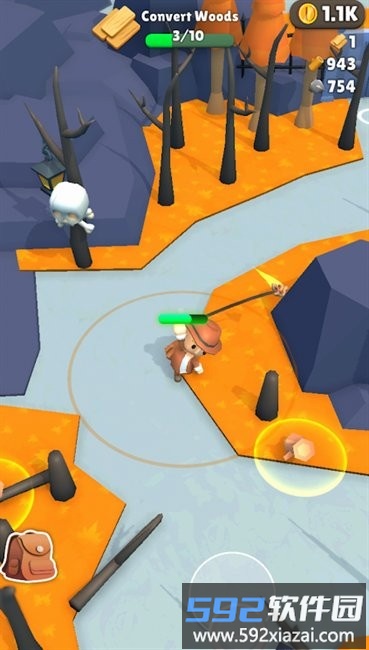 空中飞侠游戏(Swing Hero)截图1