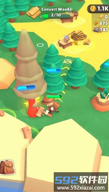 空中飞侠游戏(Swing Hero)截图2