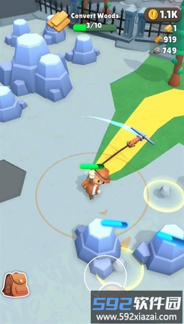 空中飞侠游戏(Swing Hero)截图4