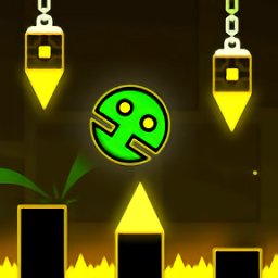 几何球节奏跳跃小游戏