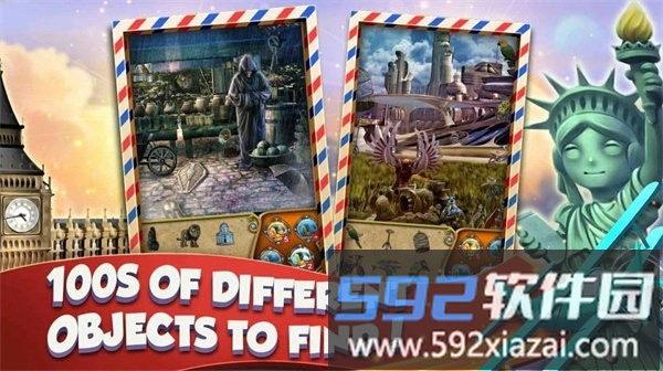 寻找隐藏物品小游戏(Find Out)截图1